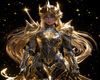 美母骑士星辰圣骑限定皮肤金色星光特效展示图