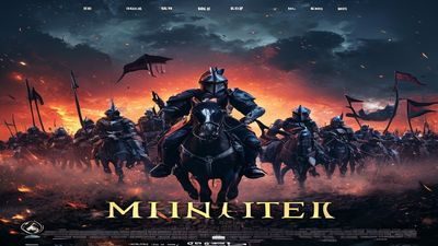 美母骑士直播预告海报骑士团集结夜战场面壮观