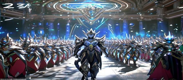 美母骑士2026夏季版本更新神圣领域技能首次亮相的震撼发布会现场画面